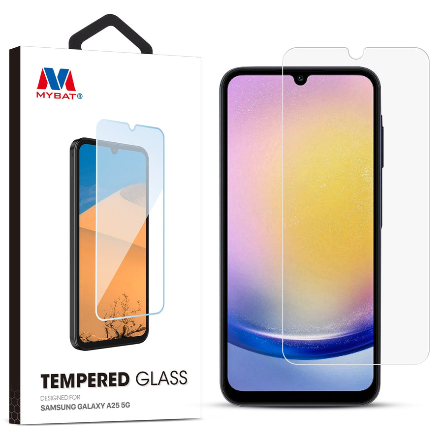 MyBat Tempered Glass Screen Protector (2.5D) for Samsung Galaxy A25 5G - Clear