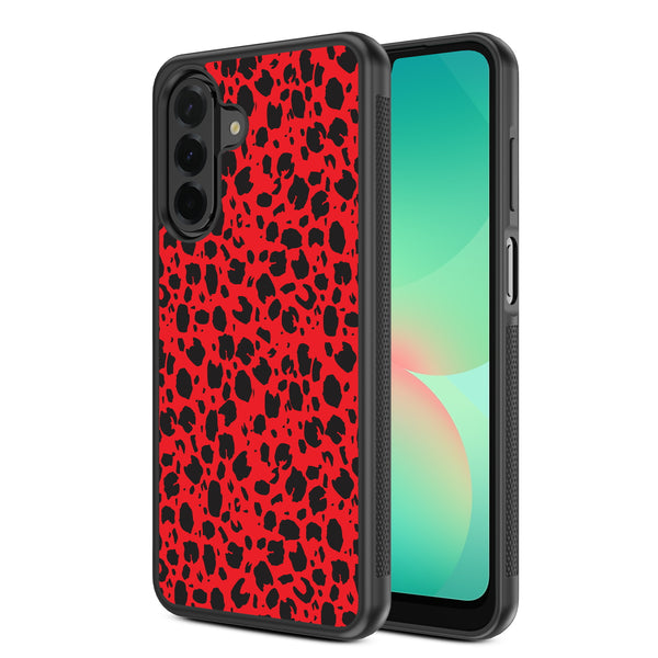 MyBat Design Lab Series Case for Samsung Galaxy A26 5G - Red Leopard Print - MSA265GCSLESM008-2.jpg