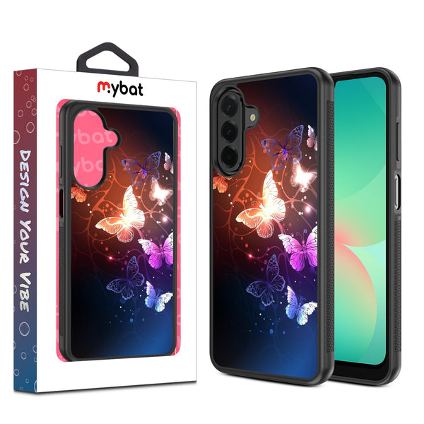 MyBat Design Lab Series Case for Samsung Galaxy A26 5G - Neon Butterflies - MSA265GCSLESM022-1.jpg