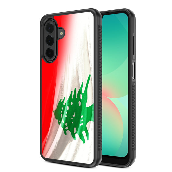 MyBat Design Lab Series Case for Samsung Galaxy A26 5G - Lebanese Flag - MSA265GCSLESM033-2.jpg