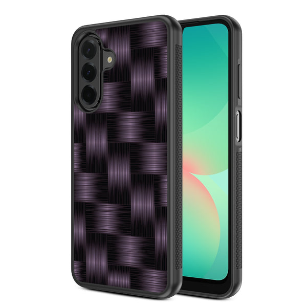 MyBat Design Lab Series Case for Samsung Galaxy A26 5G - Woven Carbon Fiber - MSA265GCSLESM085-2.jpg