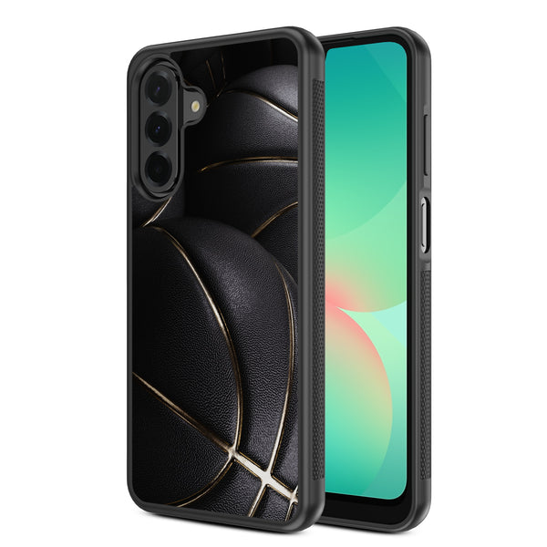 MyBat Design Lab Series Case for Samsung Galaxy A26 5G - Black Basketballs - MSA265GCSLESM090-2.jpg