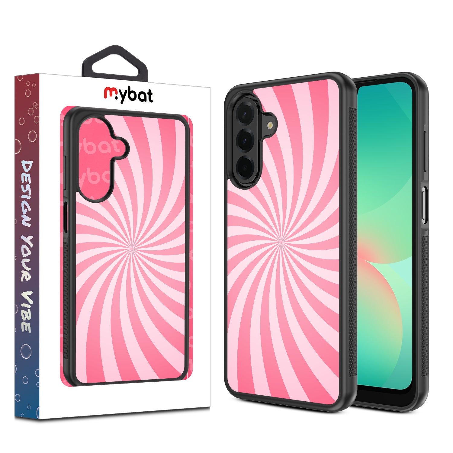 MyBat Design Lab Series Case for Samsung Galaxy A26 5G - Candy Swirl