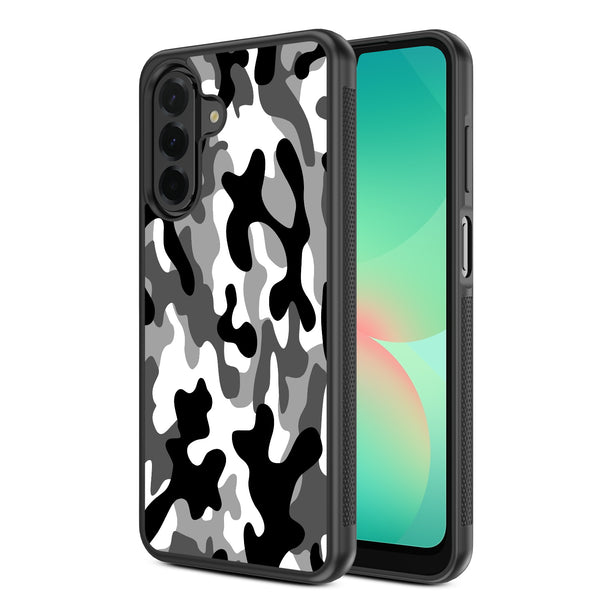 MyBat Design Lab Series Case for Samsung Galaxy A26 5G - Black & White Camouflage - MSA265GCSLESM122-2.jpg