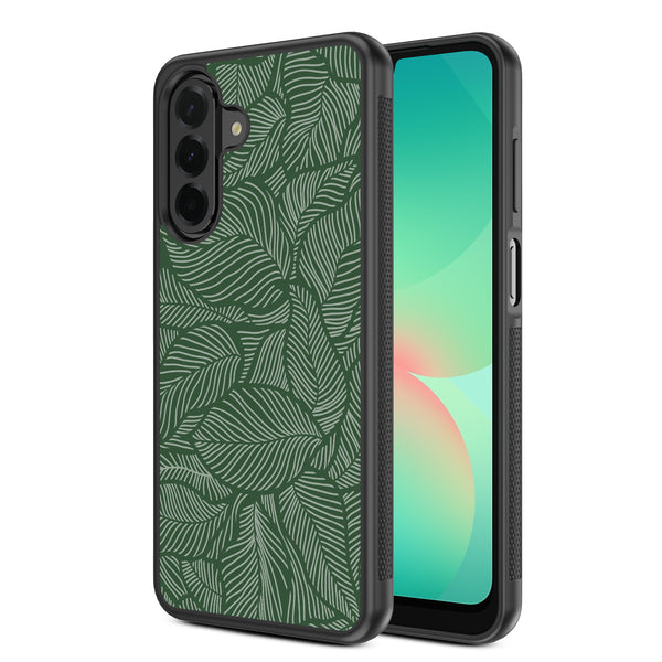 MyBat Design Lab Series Case for Samsung Galaxy A26 5G - Leaves - MSA265GCSLESM125-2.jpg