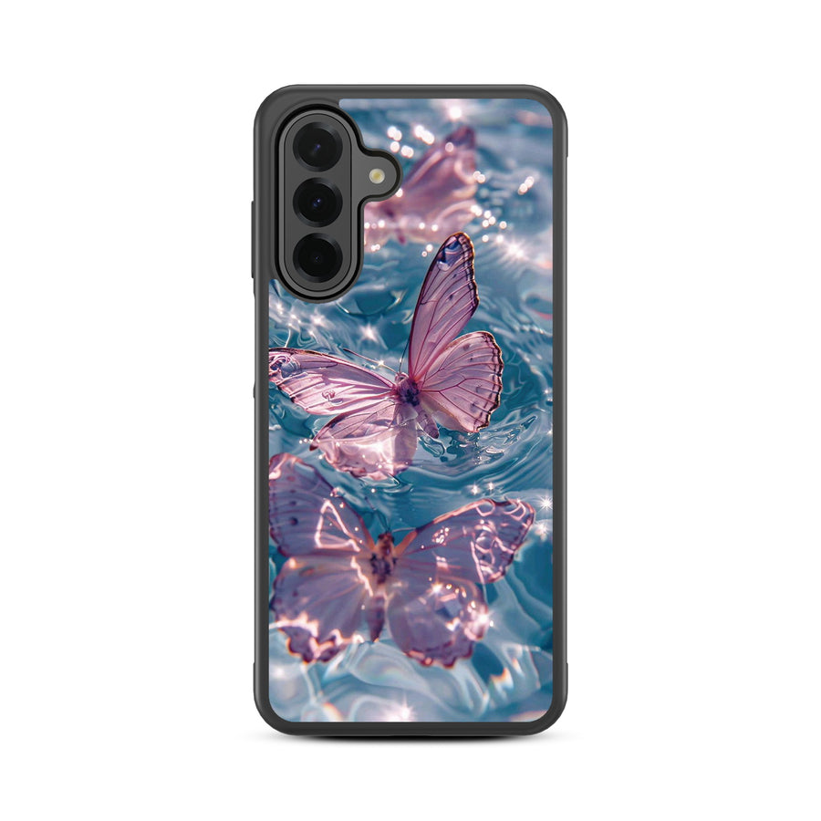 MyBat Design Lab Series Case for Samsung Galaxy A26 5G - Floating Butterflies - MSA265GCSLESM180-3.jpg