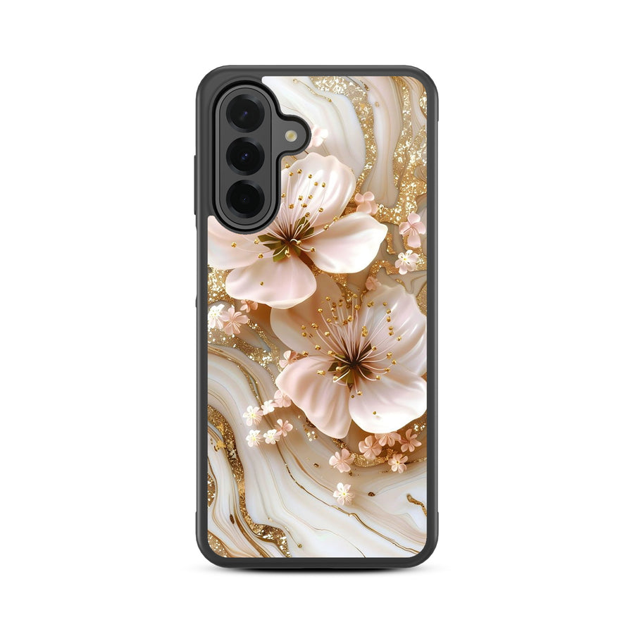 MyBat Design Lab Series Case for Samsung Galaxy A26 5G - Golden Petal Glow - MSA265GCSLESM186-3.jpg