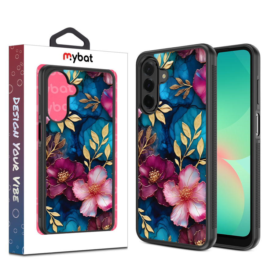 MyBat Design Lab Series Case for Samsung Galaxy A26 5G - Gilded Petals - MSA265GCSLESM188-1.jpg