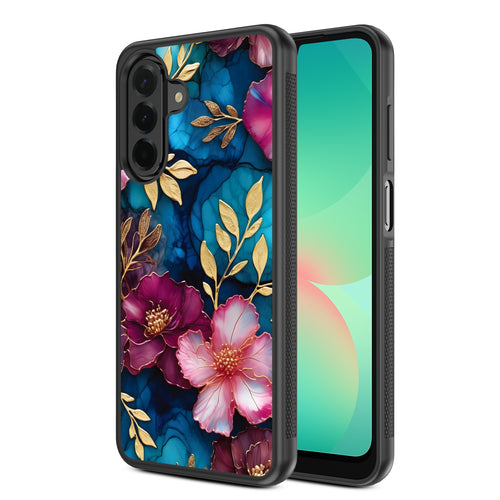 MyBat Design Lab Series Case for Samsung Galaxy A26 5G - Gilded Petals - MSA265GCSLESM188-2.jpg