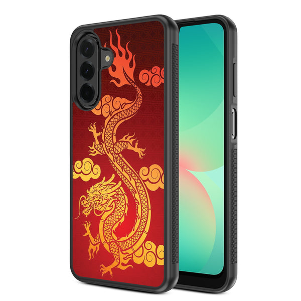MyBat Design Lab Series Case for Samsung Galaxy A26 5G - Golden Dragon - MSA265GCSLESM213-2.jpg
