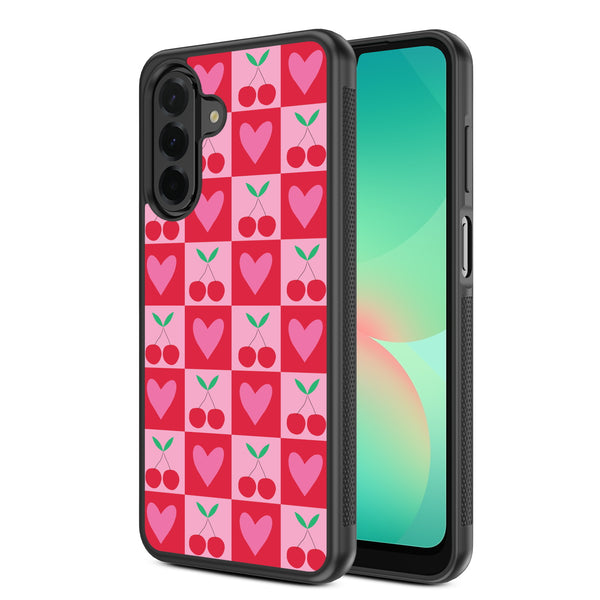 MyBat Design Lab Series Case for Samsung Galaxy A26 5G - Cherry Hearts - MSA265GCSLESM334-2.jpg