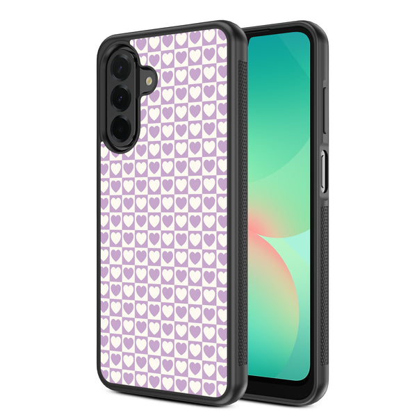 MyBat Design Lab Series Case for Samsung Galaxy A26 5G - Heart Grid - MSA265GCSLESM339-2.jpg