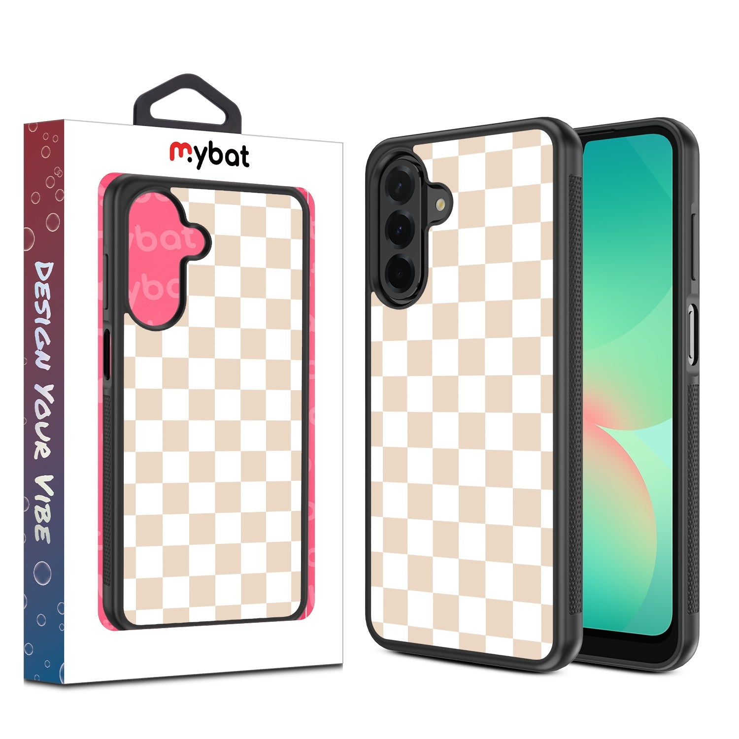 MyBat Design Lab Series Case for Samsung Galaxy A26 5G - Tan Check