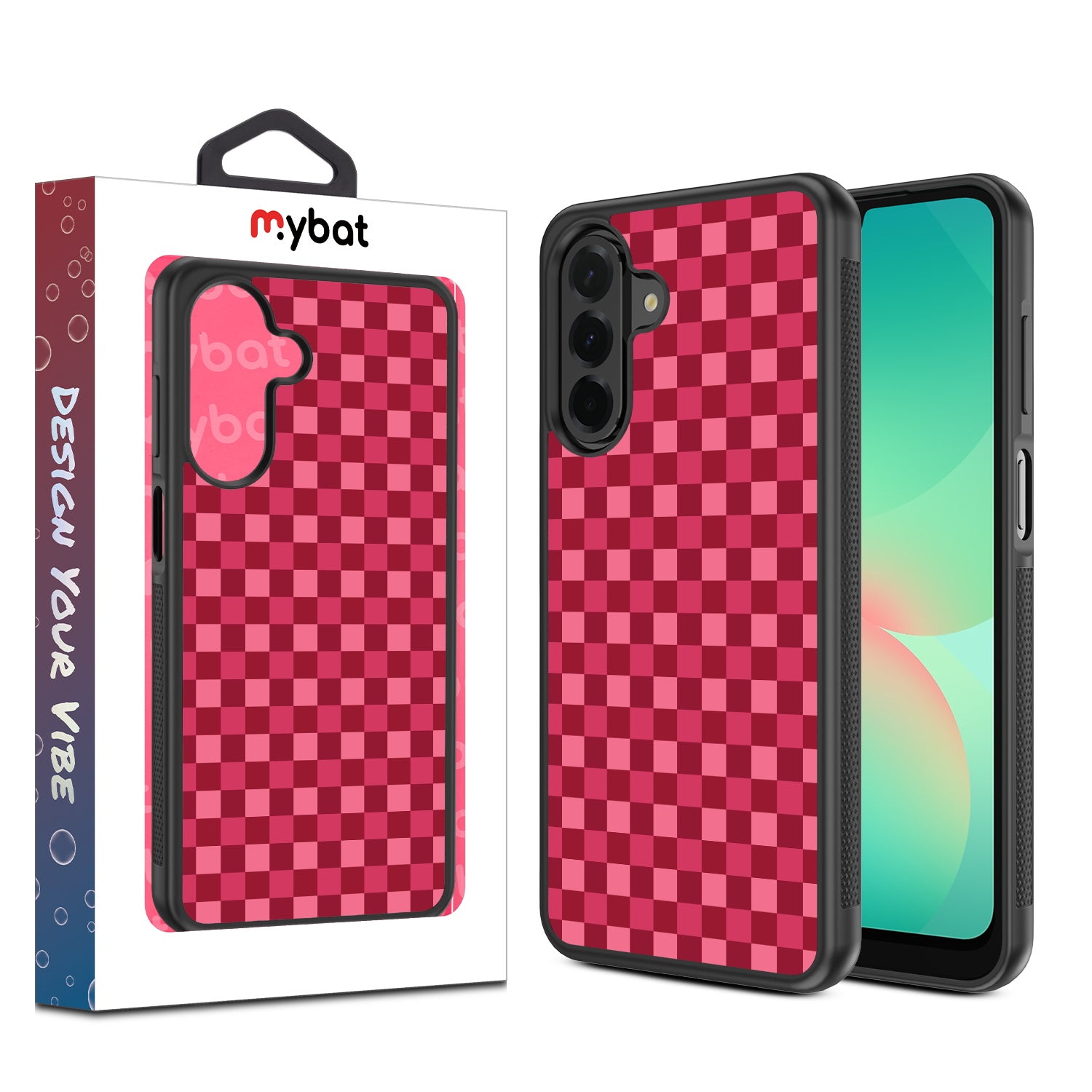 MyBat Design Lab Series Case for Samsung Galaxy A26 5G - Raspberry Check