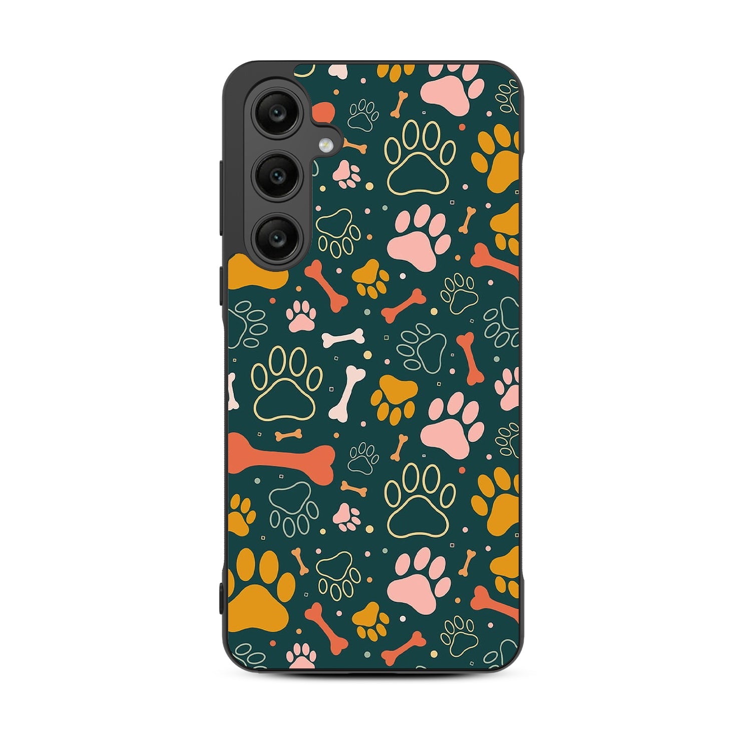 MyBat Design Lab Series Case for Samsung Galaxy A35 5G - Paw Prints & Bones