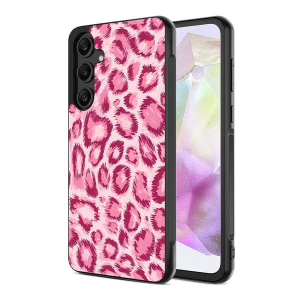 MyBat Design Lab Series Case for Samsung Galaxy A35 5G - Pink Leopard Print - MSA355GCSLESM007-2.jpg