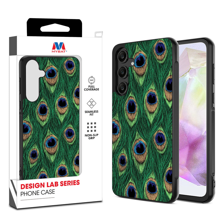 MyBat Design Lab Series Case for Samsung Galaxy A35 5G - Peacock Feathers - MSA355GCSLESM018-1.jpg
