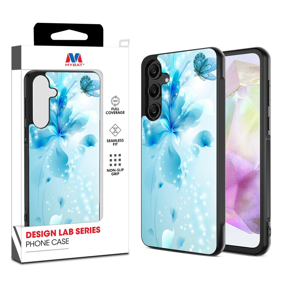 MyBat Design Lab Series Case for Samsung Galaxy A35 5G - Butterfly & Flowers