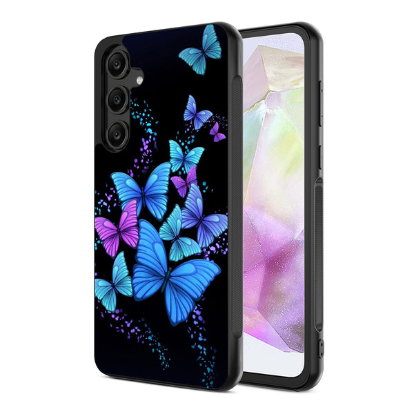 MyBat Design Lab Series Case for Samsung Galaxy A35 5G - Butterfly Night - MSA355GCSLESM021-2.jpg