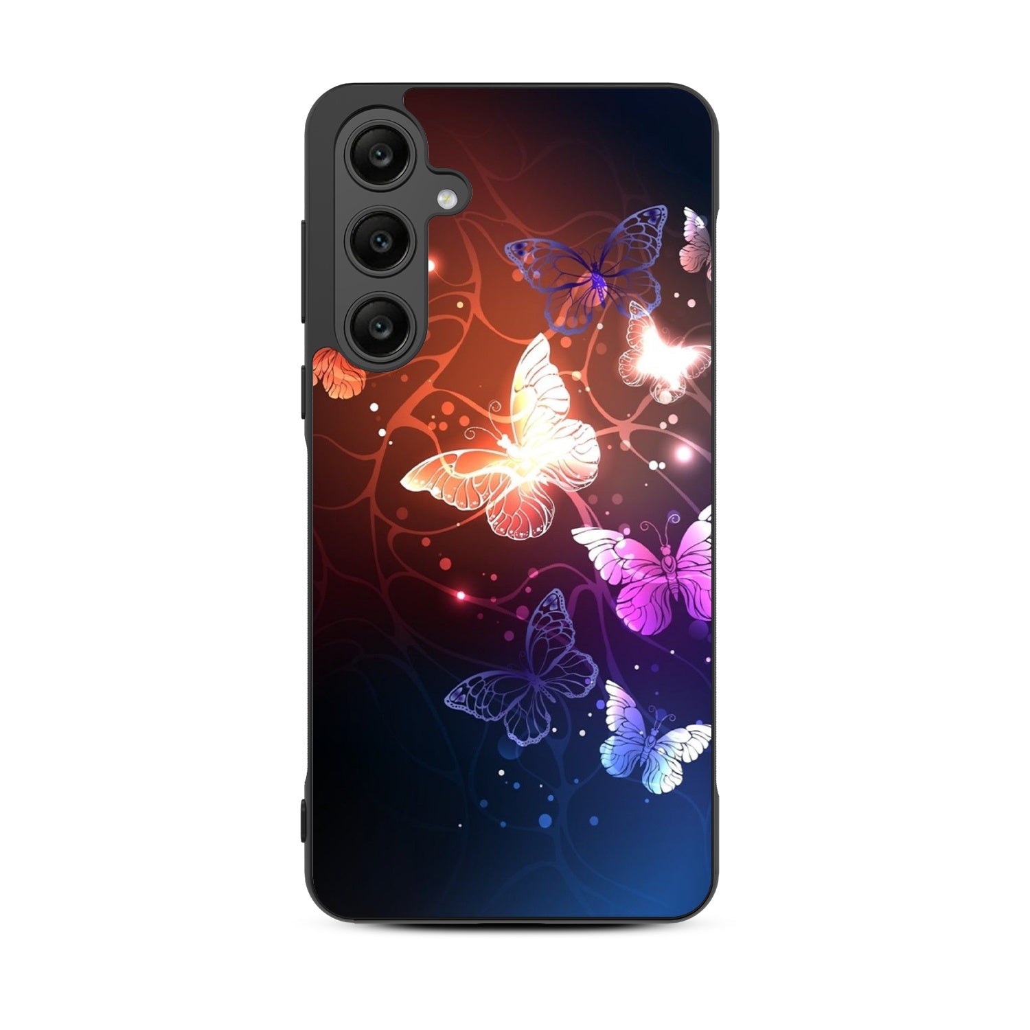 MyBat Design Lab Series Case for Samsung Galaxy A35 5G - Neon Butterflies