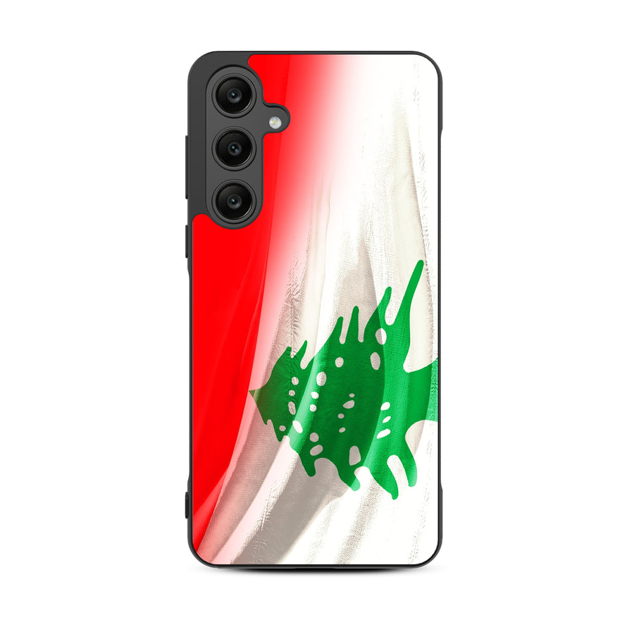 MyBat Design Lab Series Case for Samsung Galaxy A35 5G - Lebanese Flag - MSA355GCSLESM033-3.jpg