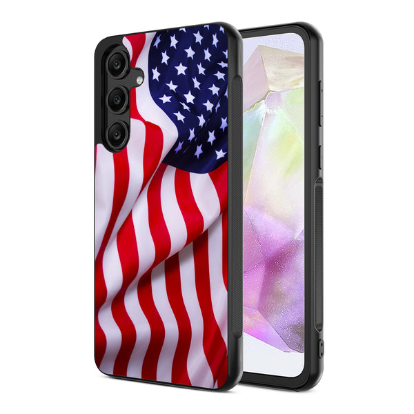 MyBat Design Lab Series Case for Samsung Galaxy A35 5G - Stars & Stripes - MSA355GCSLESM042-2.jpg
