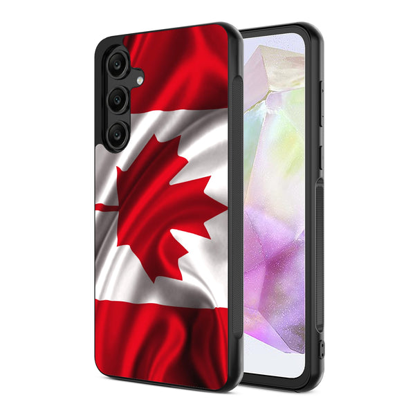 MyBat Design Lab Series Case for Samsung Galaxy A35 5G - Canadian Flag - MSA355GCSLESM044-2.jpg