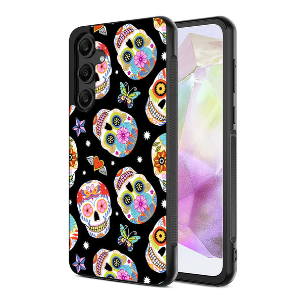 MyBat Design Lab Series Case for Samsung Galaxy A35 5G - Day of the Dead - MSA355GCSLESM056-2.jpg