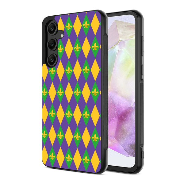 MyBat Design Lab Series Case for Samsung Galaxy A35 5G - Mardi Gras - MSA355GCSLESM057-2.jpg