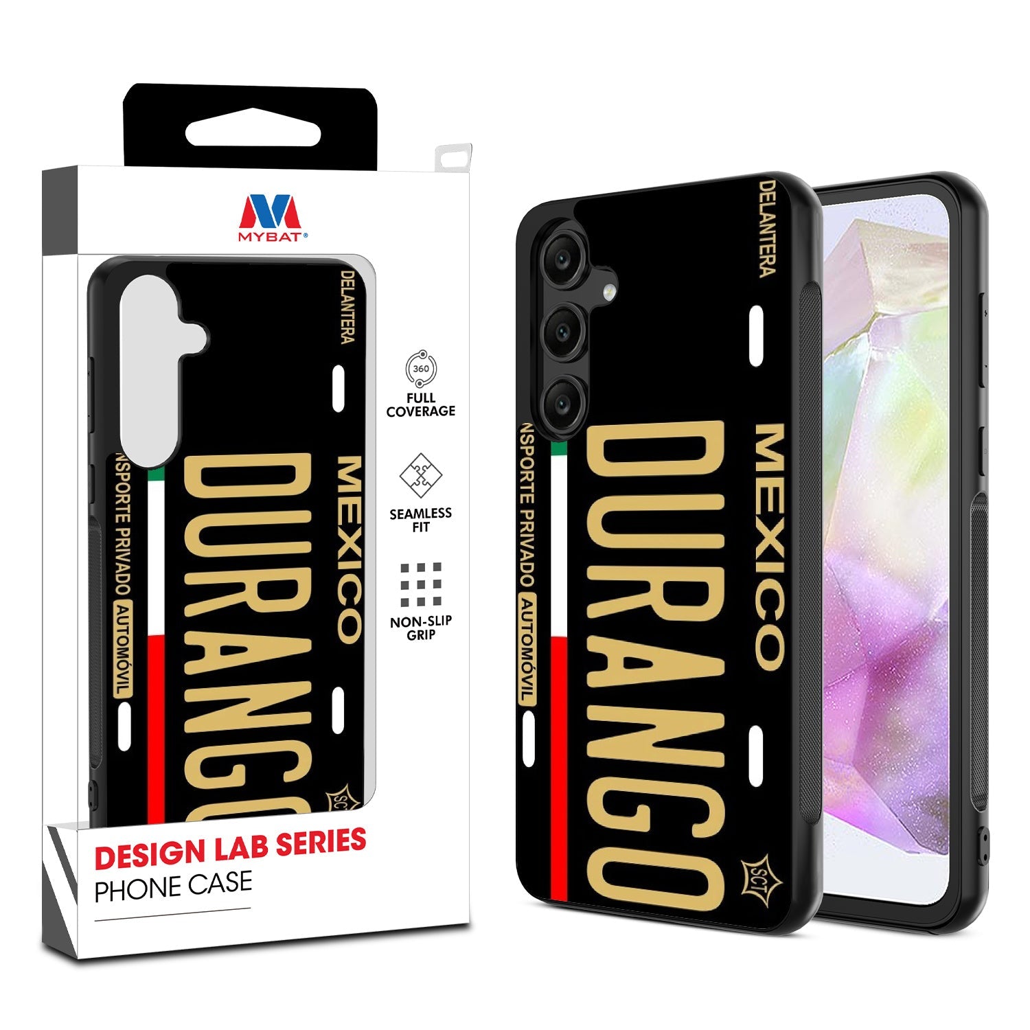 MyBat Design Lab Series Case for Samsung Galaxy A35 5G - Durango Black