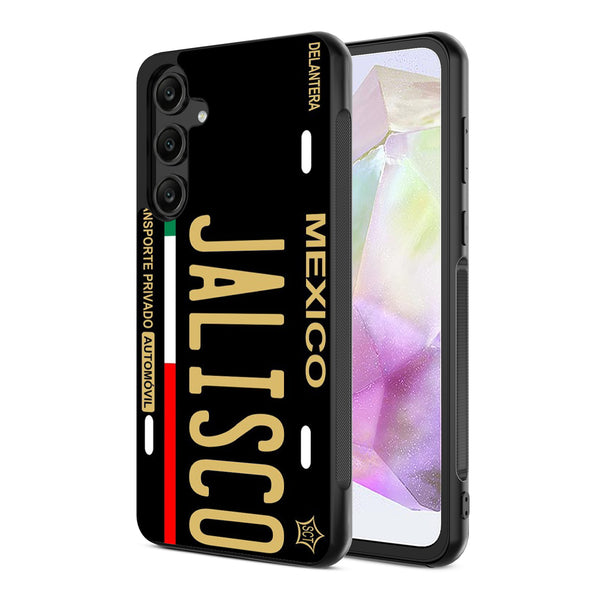 MyBat Design Lab Series Case for Samsung Galaxy A35 5G - Jalisco Black - MSA355GCSLESM068-2.jpg