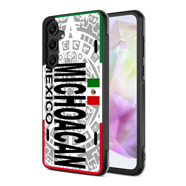 MyBat Design Lab Series Case for Samsung Galaxy A35 5G - Michoacan Azteca - MSA355GCSLESM071-2.jpg