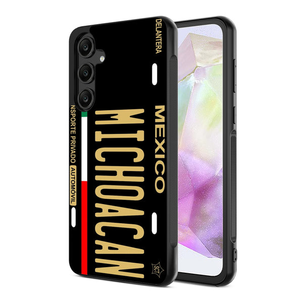 MyBat Design Lab Series Case for Samsung Galaxy A35 5G - Michoacan Black - MSA355GCSLESM073-2.jpg
