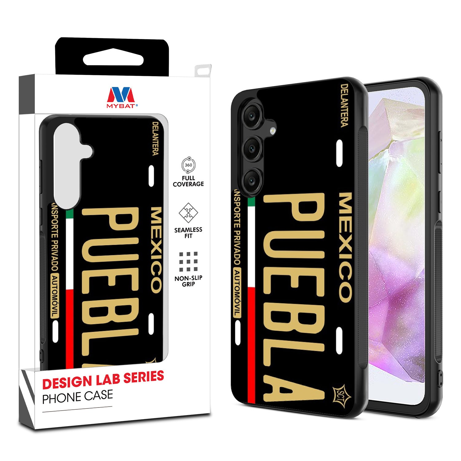 MyBat Design Lab Series Case for Samsung Galaxy A35 5G - Puebla Black - MSA355GCSLESM077-1.jpg