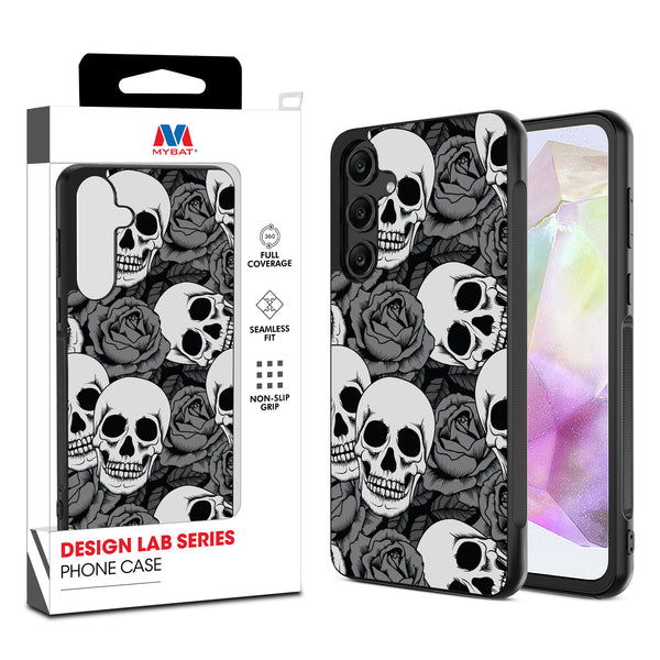 MyBat Design Lab Series Case for Samsung Galaxy A35 5G - Skull Garden - MSA355GCSLESM081-1.jpg