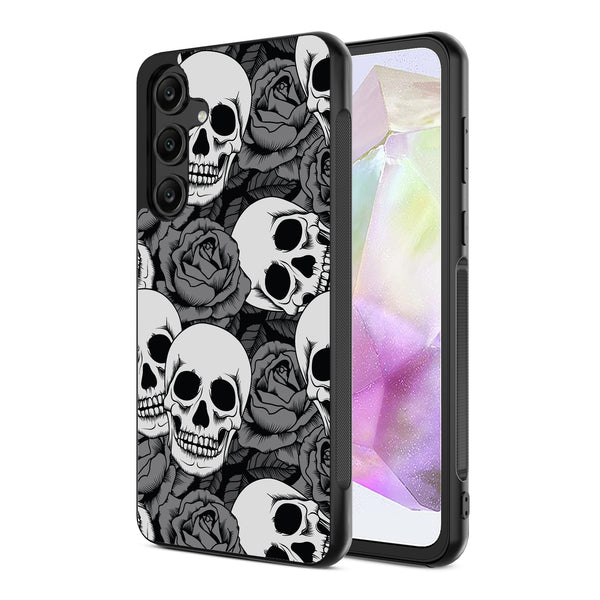 MyBat Design Lab Series Case for Samsung Galaxy A35 5G - Skull Garden - MSA355GCSLESM081-2.jpg