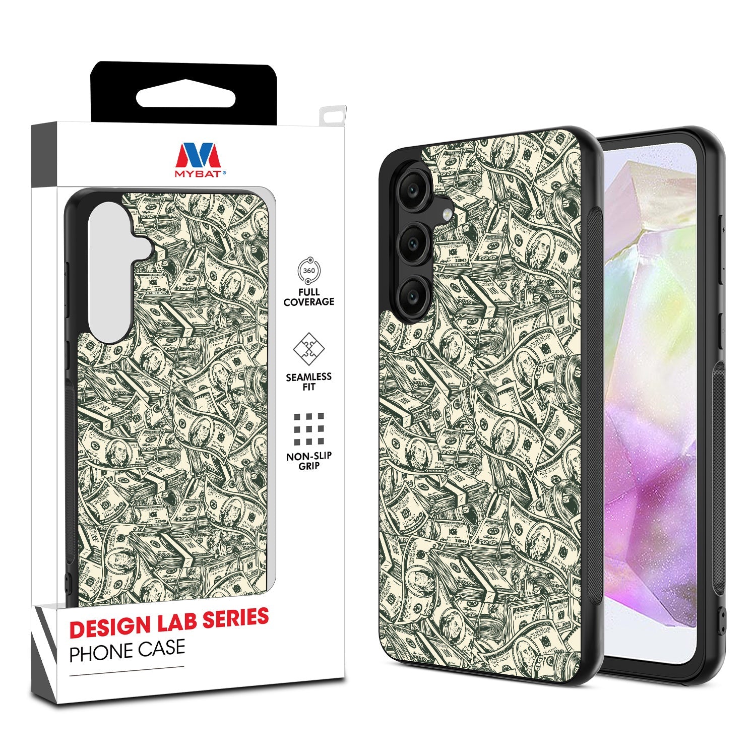MyBat Design Lab Series Case for Samsung Galaxy A35 5G - Money Stack