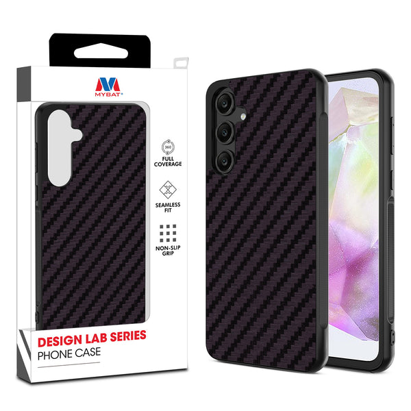 MyBat Design Lab Series Case for Samsung Galaxy A35 5G - Carbon Fiber - MSA355GCSLESM083-1.jpg