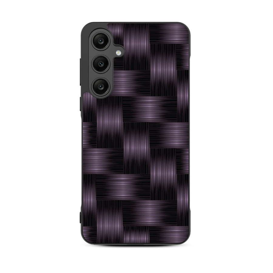 MyBat Design Lab Series Case for Samsung Galaxy A35 5G - Woven Carbon Fiber - MSA355GCSLESM085-3.jpg