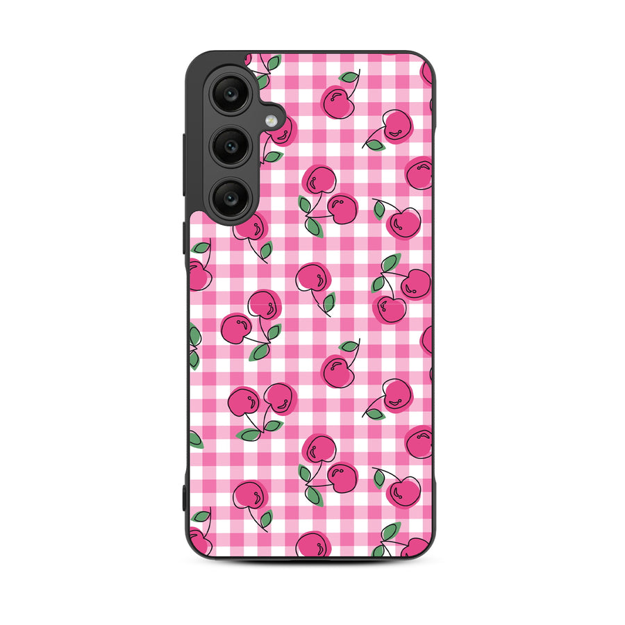 MyBat Design Lab Series Case for Samsung Galaxy A35 5G - Pink Cherries - MSA355GCSLESM100-3.jpg