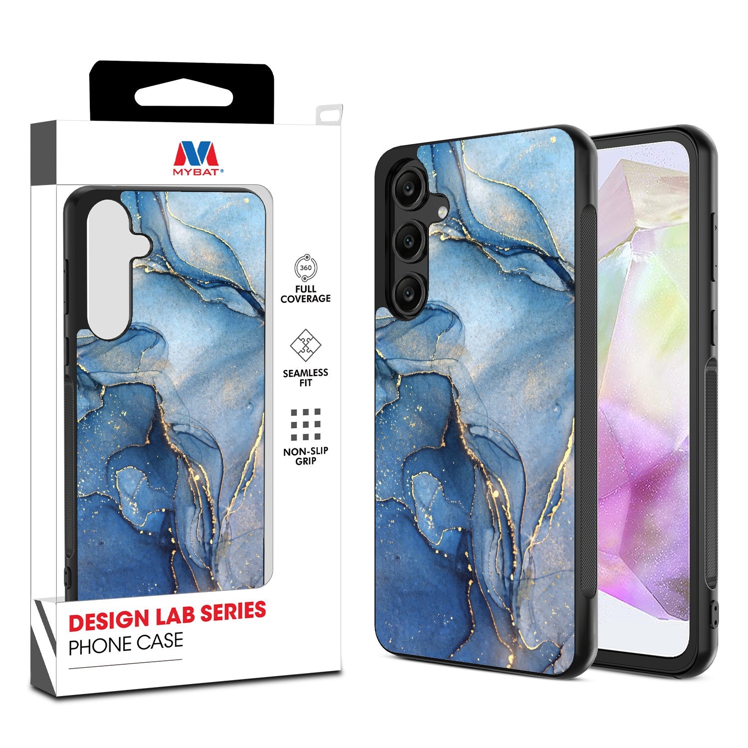 MyBat Design Lab Series Case for Samsung Galaxy A35 5G - Blue Marble