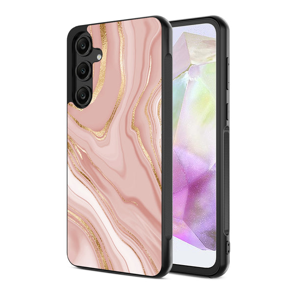 MyBat Design Lab Series Case for Samsung Galaxy A35 5G - Pink Marble - MSA355GCSLESM107-2.jpg