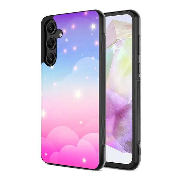 MyBat Design Lab Series Case for Samsung Galaxy A35 5G - Clouds & Stars - MSA355GCSLESM110-2.jpg