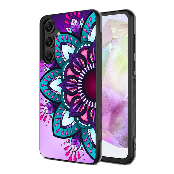MyBat Design Lab Series Case for Samsung Galaxy A35 5G - Flower Mandala - MSA355GCSLESM112-2.jpg