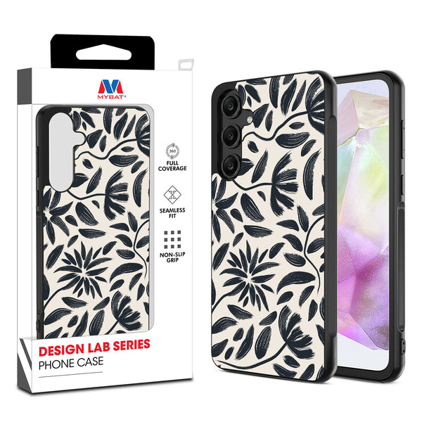 MyBat Design Lab Series Case for Samsung Galaxy A35 5G - Vintage Floral - MSA355GCSLESM124-1.jpg