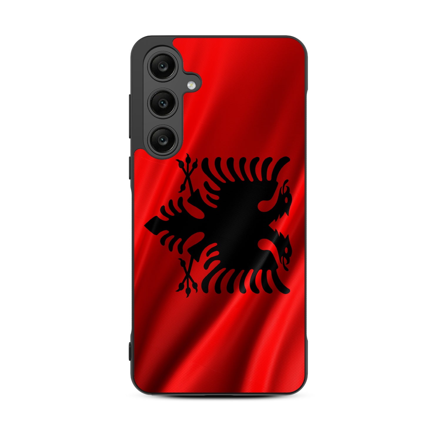 MyBat Design Lab Series Case for Samsung Galaxy A35 5G - Albania Flag - MSA355GCSLESM140-3.jpg