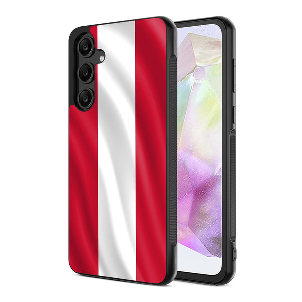 MyBat Design Lab Series Case for Samsung Galaxy A35 5G - Austria Flag - MSA355GCSLESM141-2.jpg