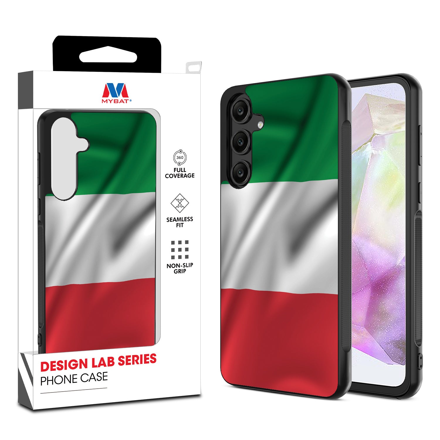 MyBat Design Lab Series Case for Samsung Galaxy A35 5G - Italy Flag
