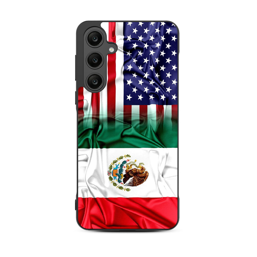 MyBat Design Lab Series Case for Samsung Galaxy A35 5G – Mexican-American Flag - MSA355GCSLESM168-3.jpg