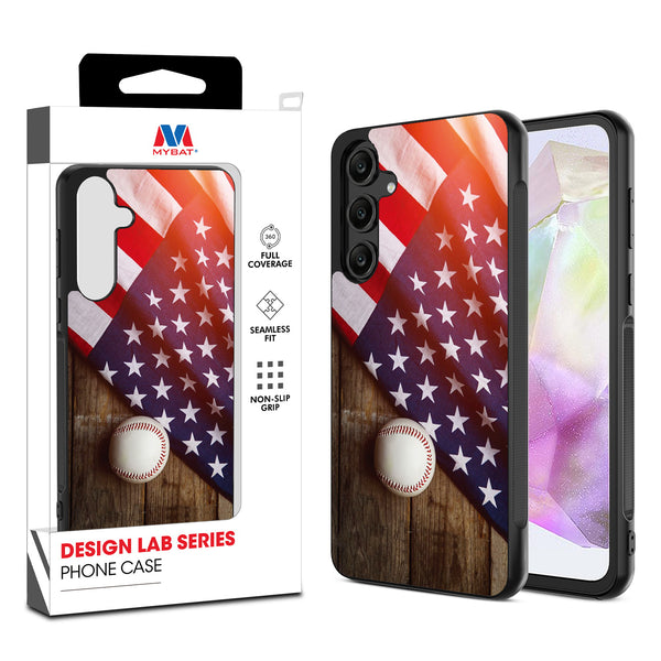 MyBat Design Lab Series Case for Samsung Galaxy A35 5G - Patriotic Pitch - MSA355GCSLESM172-1.jpg